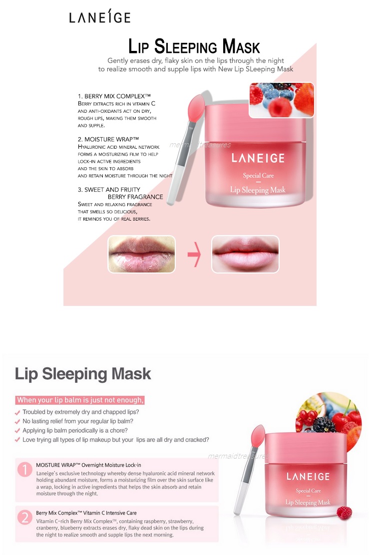 Buy Laneige Lip Mask shadow sleeping pack two tone
