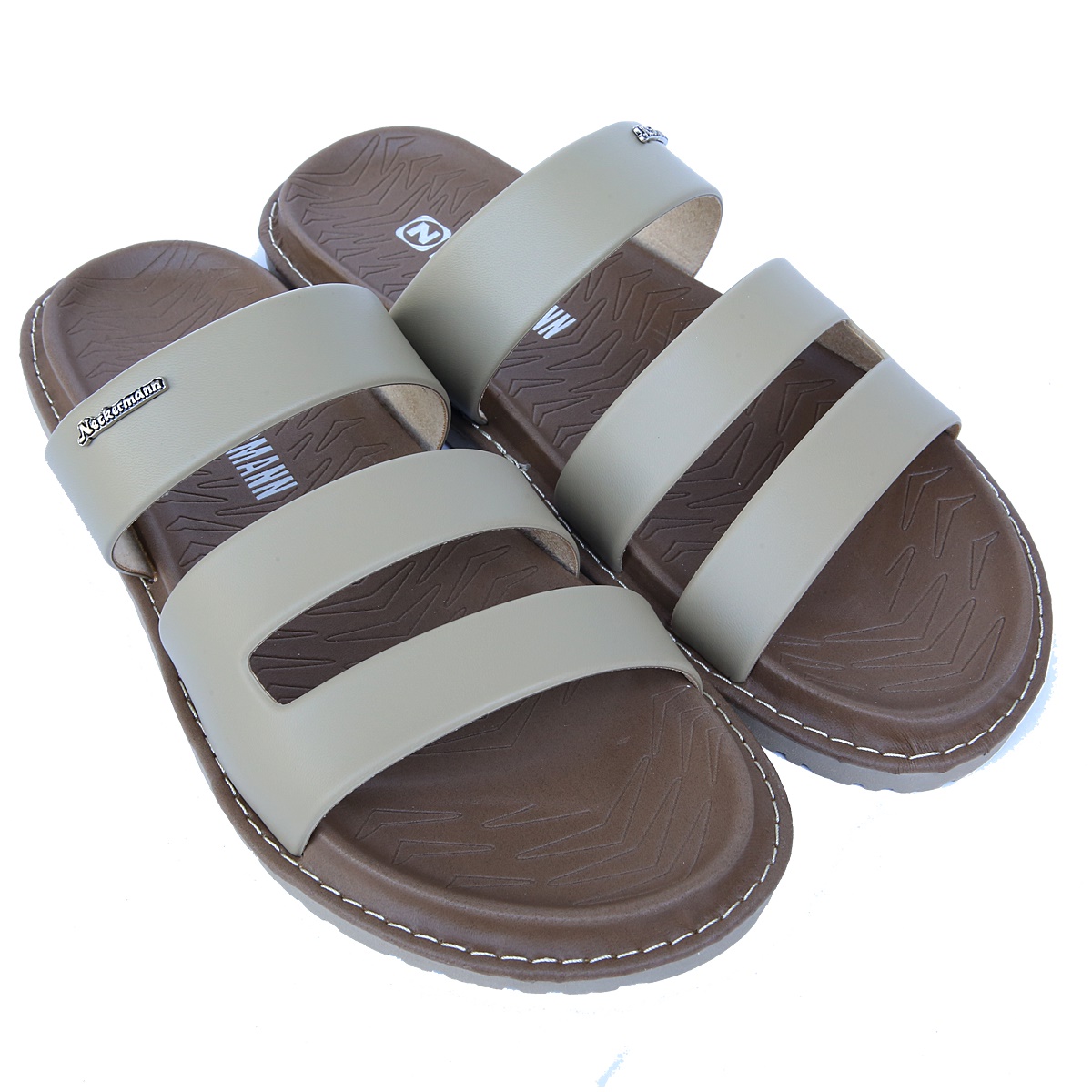 Fresno 774 and 775 are available in 4 colors: - Black - Dark chocolate - Ivory - Light brown. Size of outsole chart (bottom foot sandals): - 38: 26.6 cm
