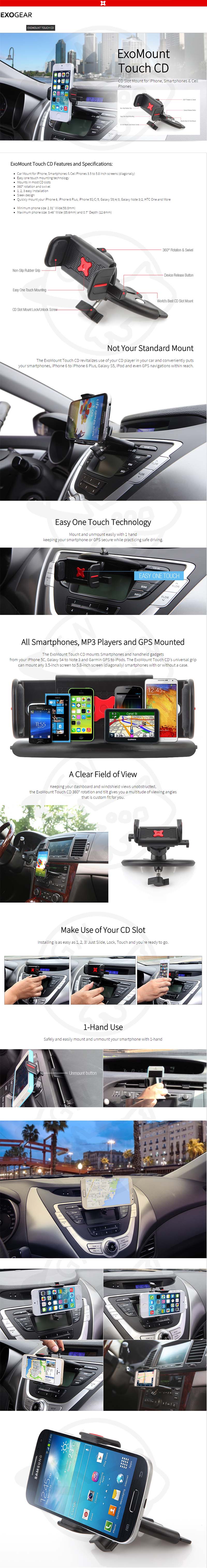 Exogear exomount touch cd for smartphones black eye after exogear exomount touch cd for smartphones black purchased