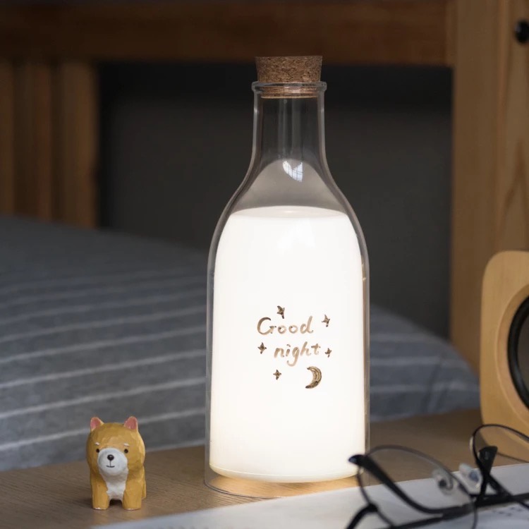Qoo10 Sg Every Need Want Day Design Cute Milk Bottle Shape Made Of Higt Pp Pc No Glass Dont Worry Broken Toxic And Safely Environment Friendly For Your