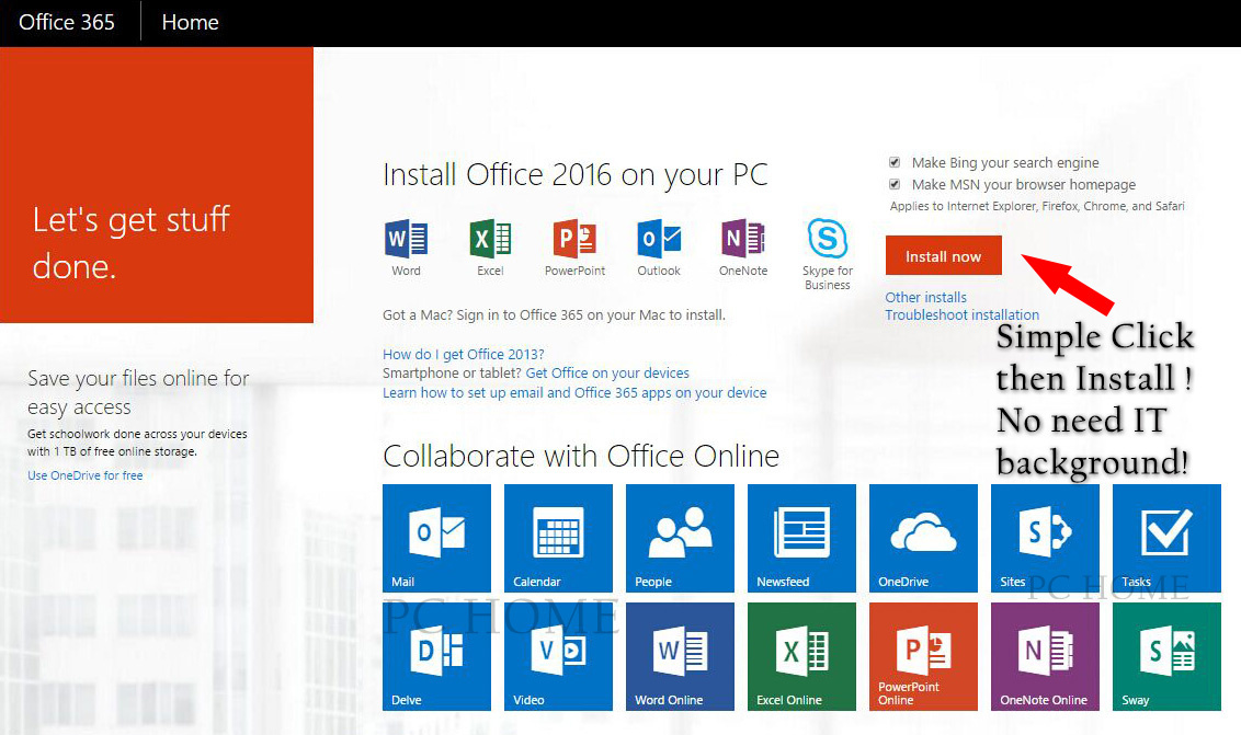 Genuine office 2017 pro plus key 32bit64bit