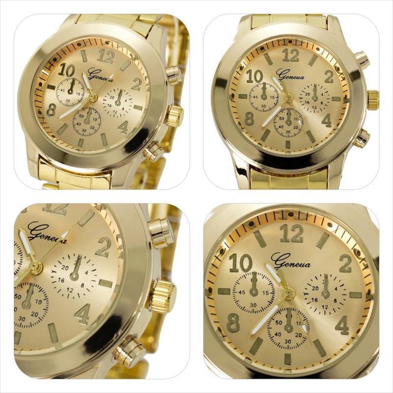 Jam Tangan Wanita - Silver - Crystal Embellished Dial - 640135
