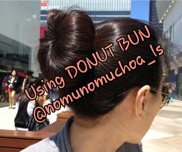sale donut bun ombre bando wig 3 layer hair clip premium quality import sale donut bun ombre bando wig 3 layer hair clip premium quality import