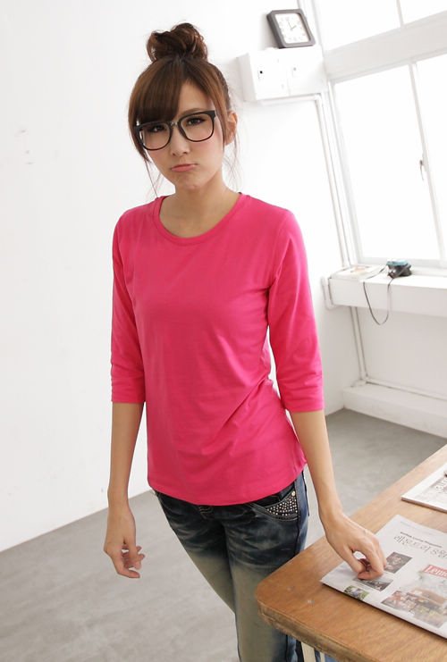 atasan lengan panjang low back sleeve 12 warna cotton stretch atasan lengan panjang low back sleeve 12 warna cotton stretch