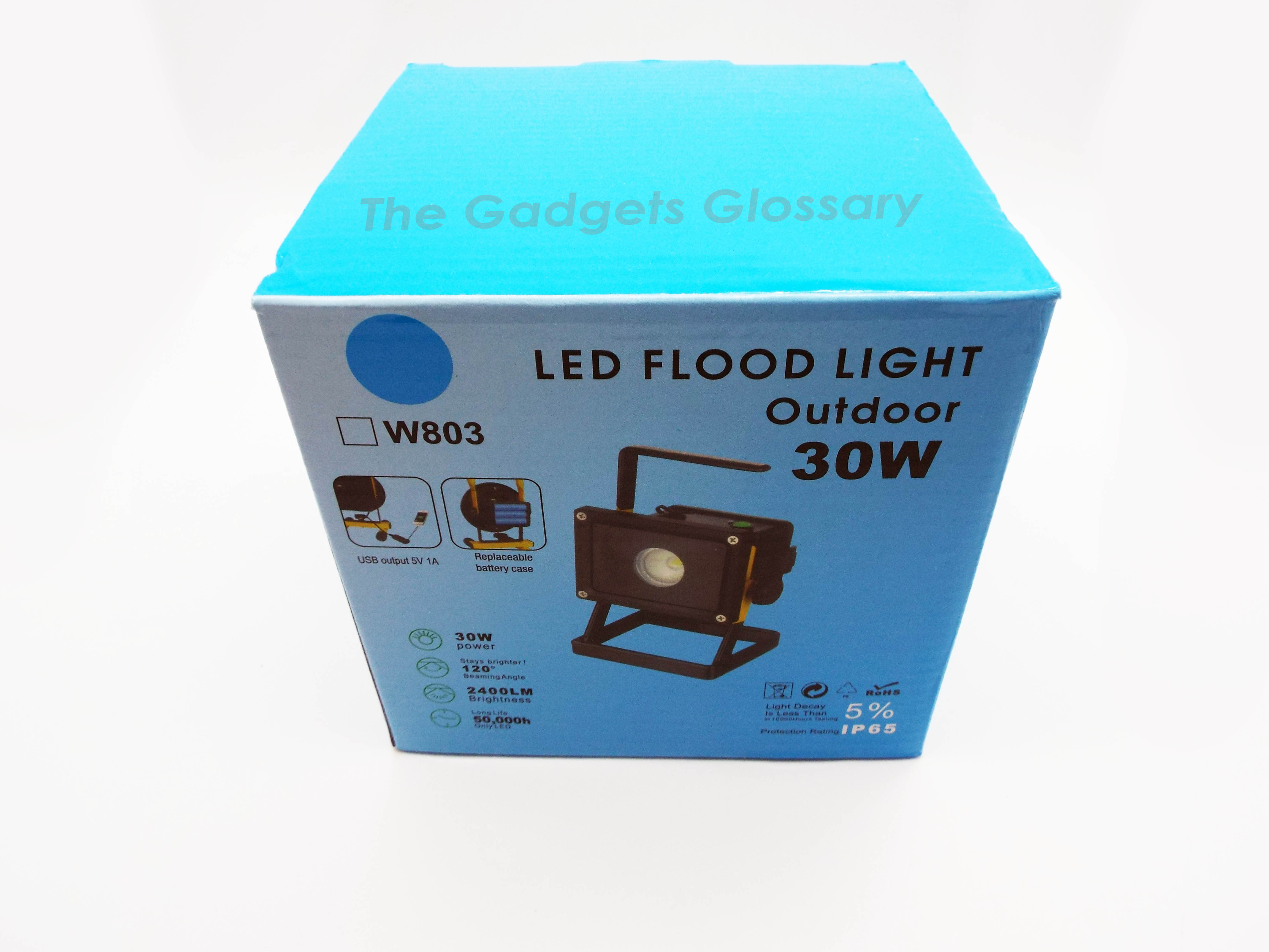 New W801 W803 W805 W807 Led Flood Light 30w 50w Xm L2 Cordless Please Note That The Way Photo Is Taken Will Affect It S Actual Brightness Of Which Should Be Brighter