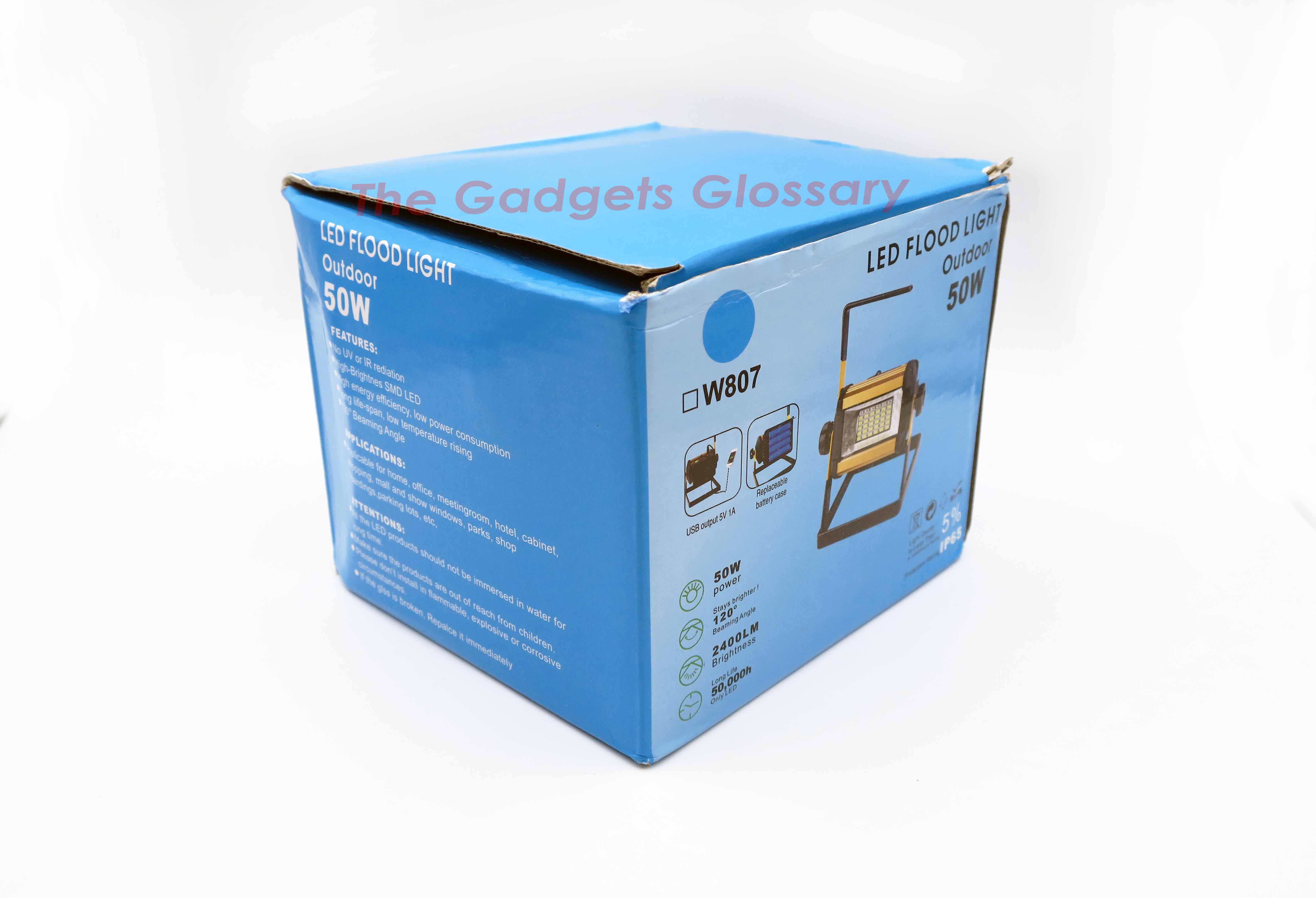 New W801 W803 W805 W807 Led Flood Light 30w 50w Xm L2 Cordless Please Note That The Way Photo Is Taken Will Affect It S Actual Brightness Of Which Should Be Brighter