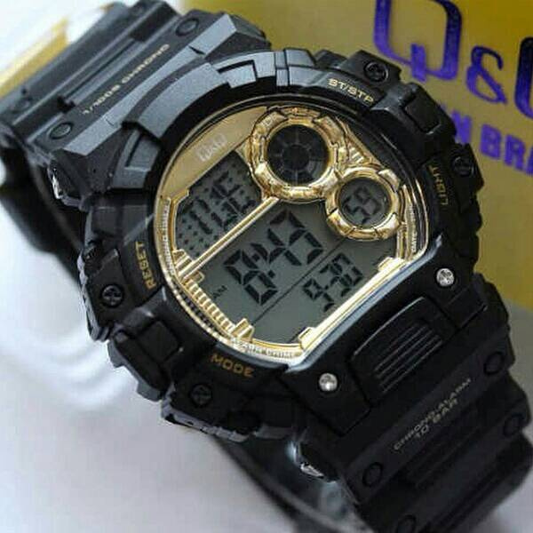 jam tangan qnq digital rubber watch sporty men new model jam tangan qnq digital rubber watch sporty men new model