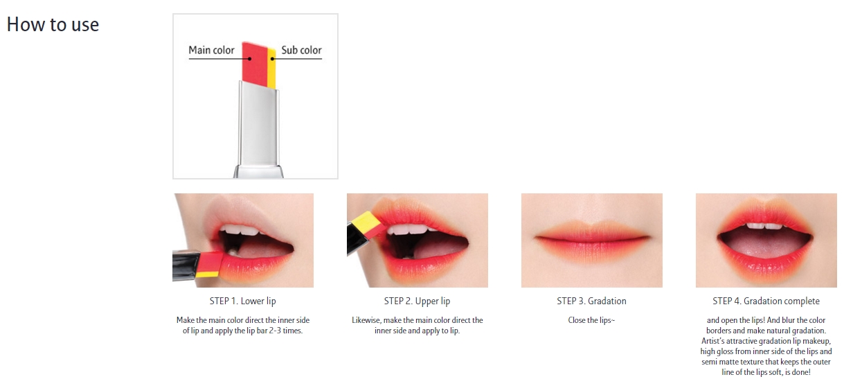 Buy Laneige Two Tone Lip Bar Korean Makeup Cosmetics