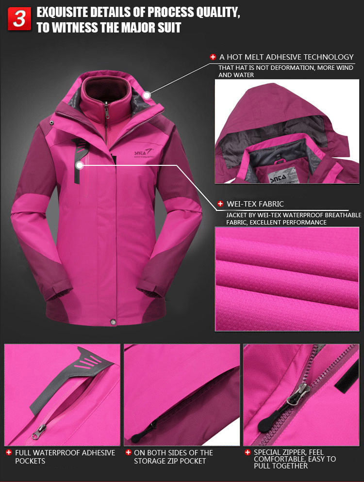 ... Jaket Outdoor Hiking Pria Waterproof Deals for only Rp328 152 instead of Rp599