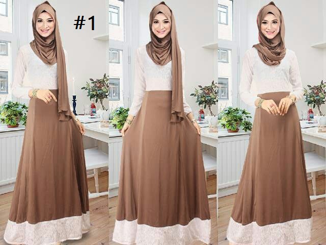 koleksi gamis maxi dress set syari mewah by beryl koleksi gamis maxi dress set syari mewah by beryl