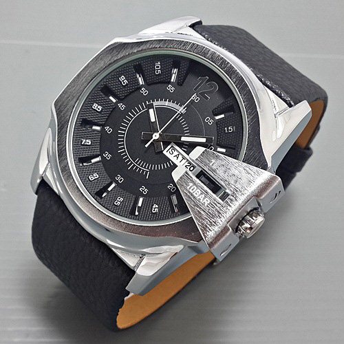 buy exclusive jam tangan pria leather brave day and buy exclusive jam tangan pria leather brave day and