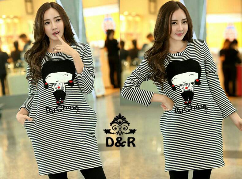 buy stripe blouse dress polka deals for only rp65 000 buy stripe blouse dress polka deals for only rp65 000
