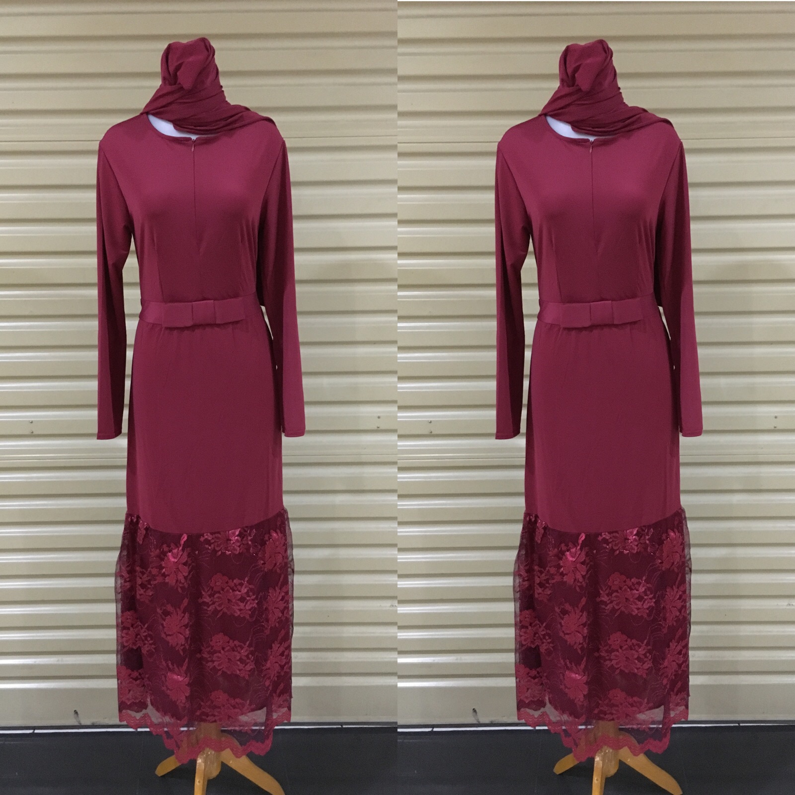 Buy New Gamis Muslim Deals for only Rp109 000 instead of Rp133 000 ALVINA MAXY BUSUI SLETING BHN JERSEY LOTUS RENDA BORDIR MEWAH FIT L BSR PASHMINA LD 95 PJ 135