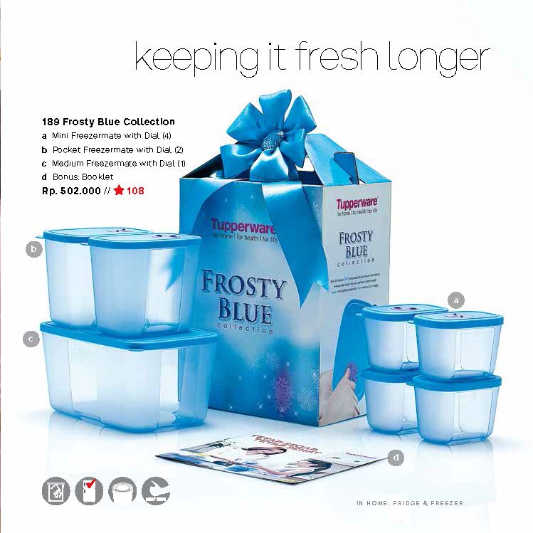 buy tupperware frosty blue collection satu paket wadah buy tupperware frosty blue collection satu paket wadah