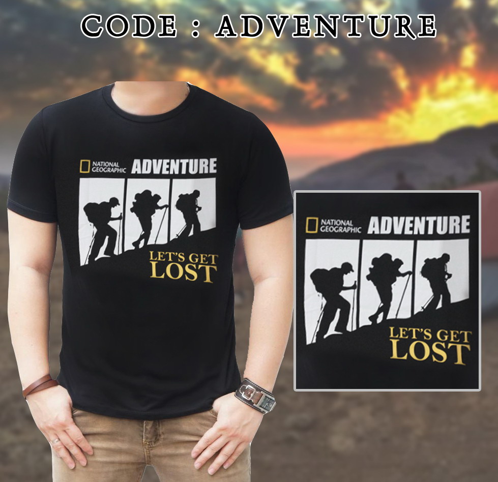 buy buy1get1 national geographic t shirt adventure hiking live my trip unisex tshirt kaos pria buy buy1get1 national geographic t shirt adventure hiking live my trip unisex tshirt kaos pria
