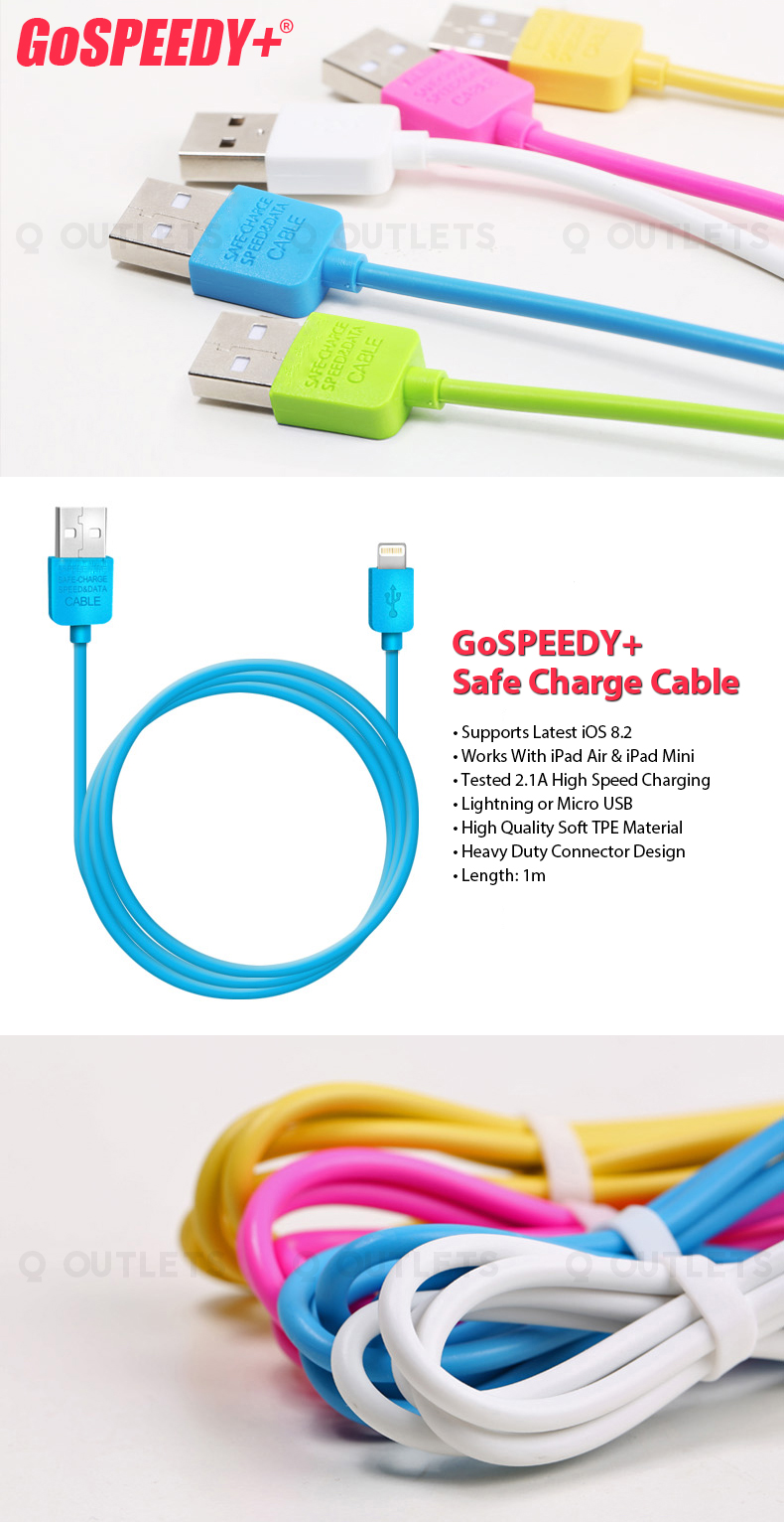 buy gospeedy original fast charge sync flat cable buy gospeedy original fast charge sync flat cable
