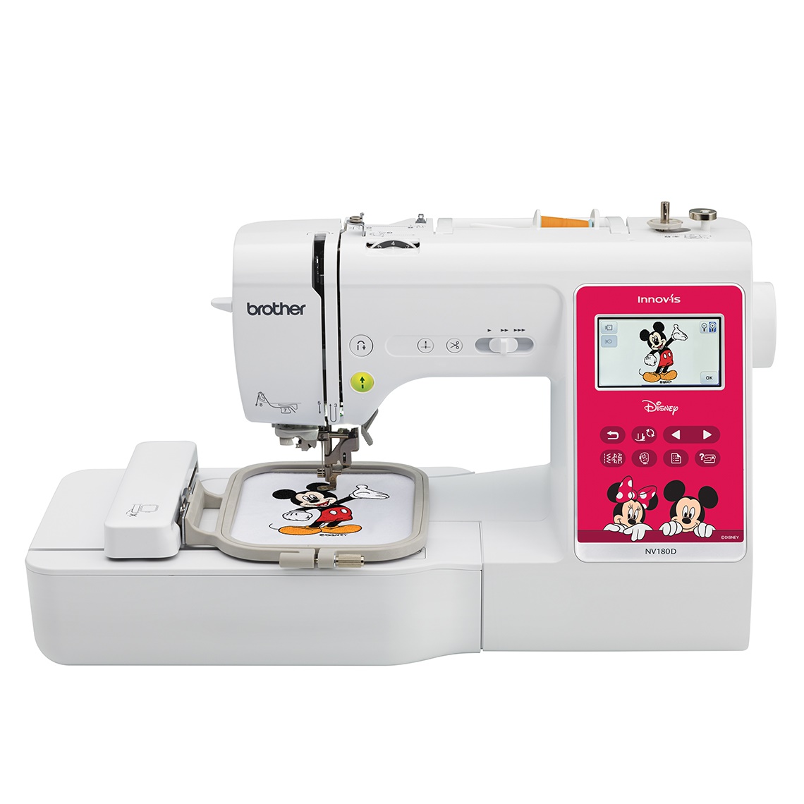 BROTHER 3 IN 1 EMBROIDERY MACHINE NV180D + FREE 1 YEAR ON SITE & 1 YEAR